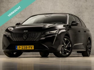 Peugeot 308 SW 1.2 PureTech Allure Sport Automaat (APPLE CARPLAY, GROOT NAVI, LEDER, 360 CAMERA, SPORTSTOELEN, ADAPTIVE CRUISE, GETINT GLAS, KEYLESS, NIEUWE APK, NIEUWSTAAT)