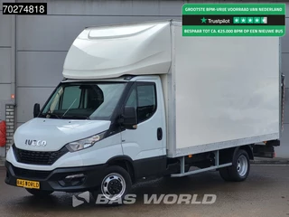 Iveco Daily 35C16 Bakwagen Laadklep Dubbellucht Airco Cruise Meubelbak Koffer 20m3 Airco Cruise control