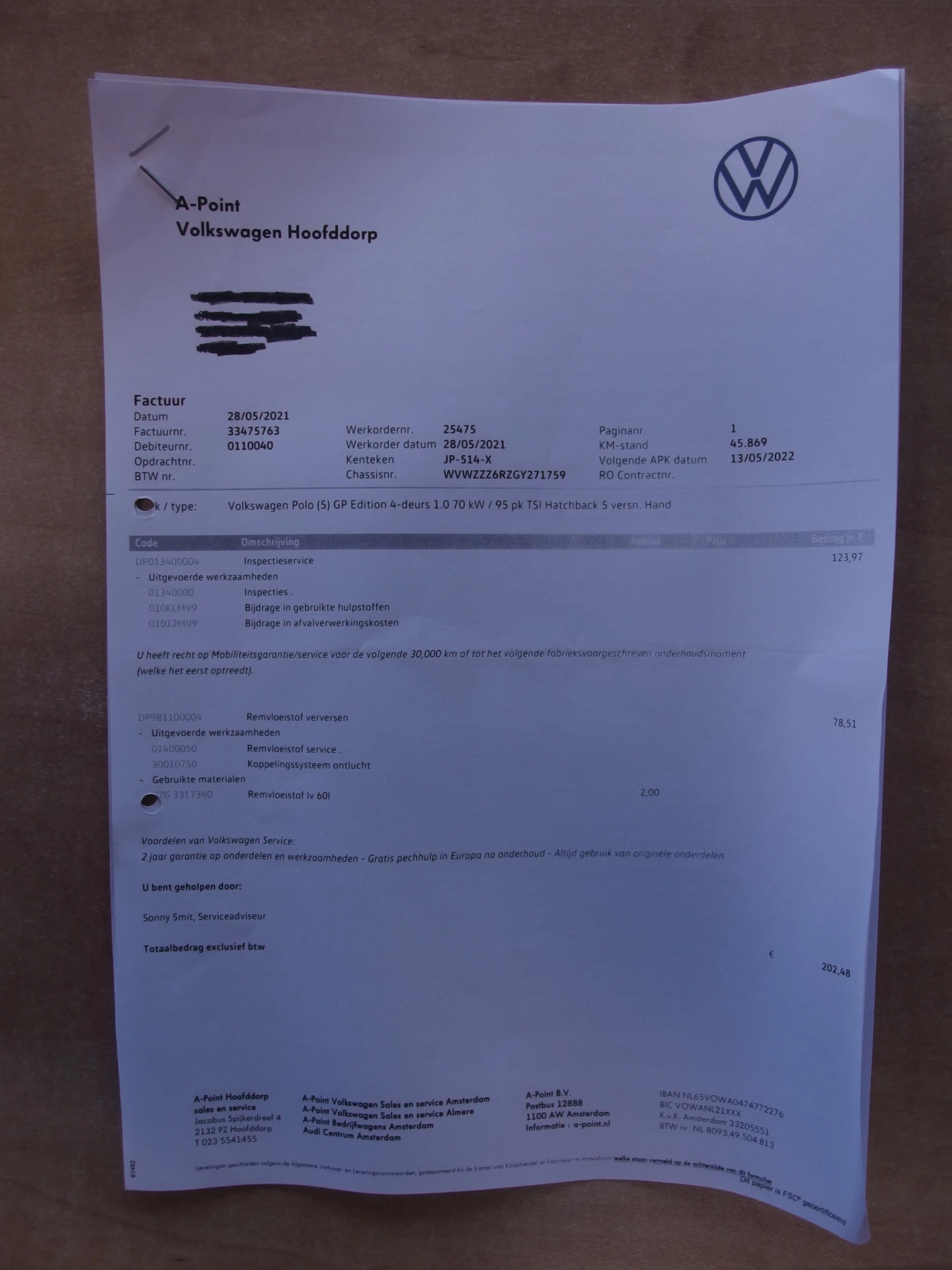 Hoofdafbeelding Volkswagen Polo