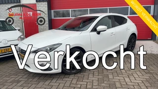 Mazda 3 2.0 GT-M Line TREKHAAK / CAMERA / XENON / STOELVERW / LEDER-ALCANTARA / PDC / NAVI / CLIMA / NL-AUTO
