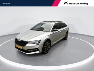 Hoofdafbeelding Škoda Superb Skoda Superb Combi 1.4 Tsi / 218pk DSG iV Sportline Business · Keyless · 360 Camera · Panoramadak · Elek. Voorstoelen · 18'' Inch · Garantie t/m 18-07-2028 of 100.000km