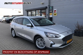 Ford Focus Wagon 1.0 EcoBoost Hybrid Titanium X Business 1e Eigenaar | Volledig Onderh | NAP | BTW | AF Trekhaak | Camera | Elek Klep | Navi | Carplay | Cruise | Keyless | Full LED | Start/Stop | Hill-Hold | Bots | PDC