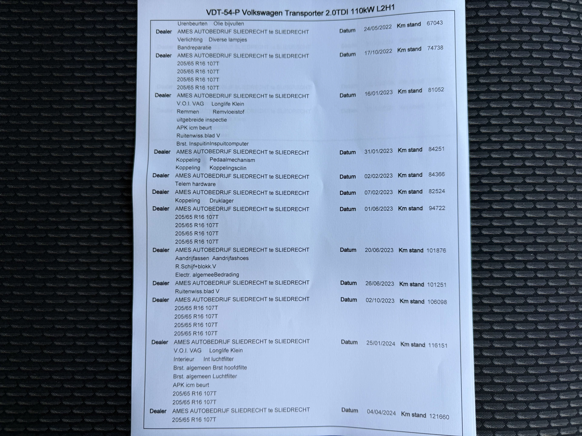 Hoofdafbeelding Volkswagen Transporter