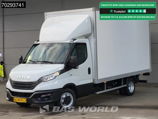 Iveco Daily 35C16 3.0L Laadklep Dubbellucht Bakwagen Airco Cruise Euro6 Meubelbak Koffer 21m3 Airco Cruise control