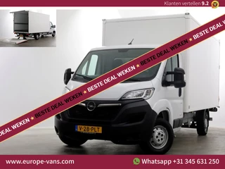 Opel Movano 2.2D 140pk Bakwagen met laadklep 1.060kg laadvermogen 02-2024