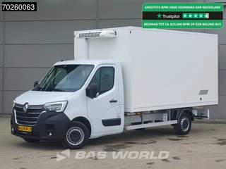 Renault Master 165PK -15 Vriezer Koelwagen Thermo King  V-200 MAX 230V stekker Koel Koeler Vries Kühlwagen Bakwagen Kühlkoffer Frigo 17m3 Airco Cruise control
