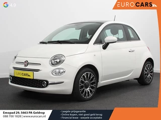 Fiat 500 1.0 Hybrid Dolcevita Panorama dak Climate Control Cruise Control Navigatie Apple Carplay/Android Auto Dab Digitale Cockpit Parkeer Sensoren  Lichtmetalen Velgen 16" Led