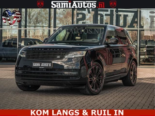 Land Rover Range Rover P550e 551 PK GARANTIE TOT 14-03-2029 | ACHTERAS BESTURING | SOFT CLOSE | HEAD-UP | FACELIFT MODEL | 23 INCH VELGEN | PANORAMADAK | STUURVERWARMING | STOEL KOELING | Incl btw | Fabrieksgarantie tot 14-03-2029 – Geniet van gemoedsrust met uitgebreide dekking tot deze datum.