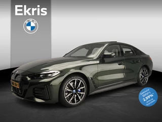 BMW i4 Gran Coupe eDrive35 | M-Sportpakket | LED | Leder | HUD | Trekhaak | Schuifdak | Active cruise | DAB | Hifi speakers | Alu 19 inch