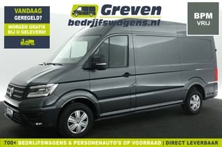 Volkswagen Crafter 30 2.0 TDI L3H3 NIEUW | 140PK | BPM Vrij | 3000KG Trekgew. Airco Cruise Carplay LED Navigatie PDC 3 Persoons