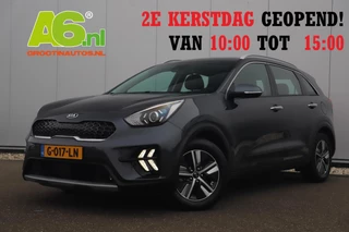 Kia Niro 1.6 GDi Hybrid DynamicLine 140PK Automaat Half Leder Navigatie Camera Adaptive Cruise Clima Carplay Android