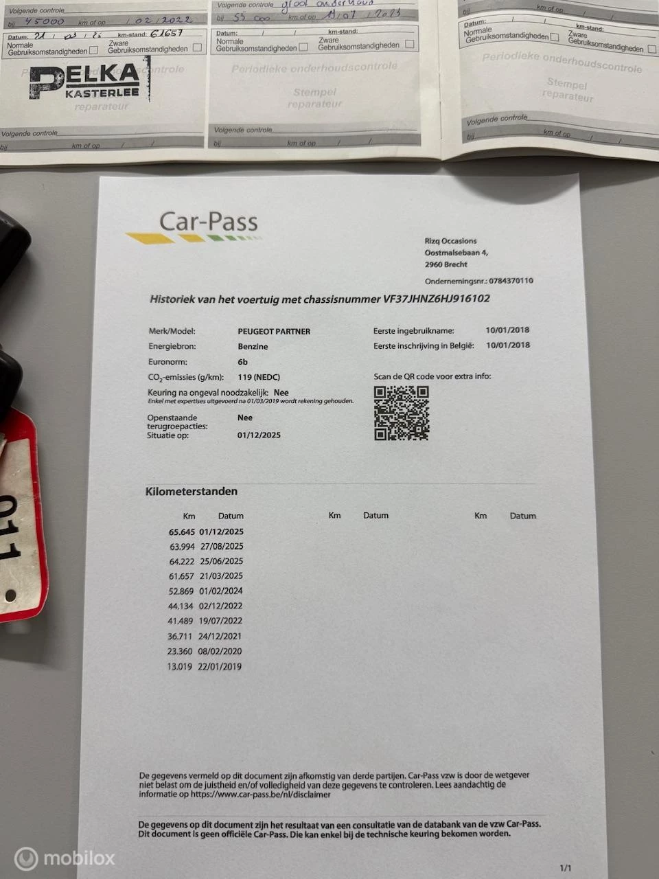 Hoofdafbeelding Peugeot Partner