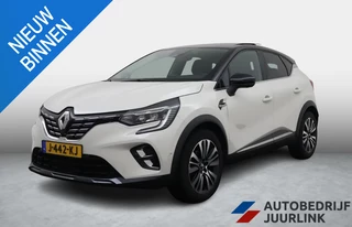 Renault Captur 1.3 TCe Automaat 130pk Initiale Paris Trekhaak/ trekgewicht 1500kg/Leder/Pano/Camera/Winterpakket/AllSeasonbanden