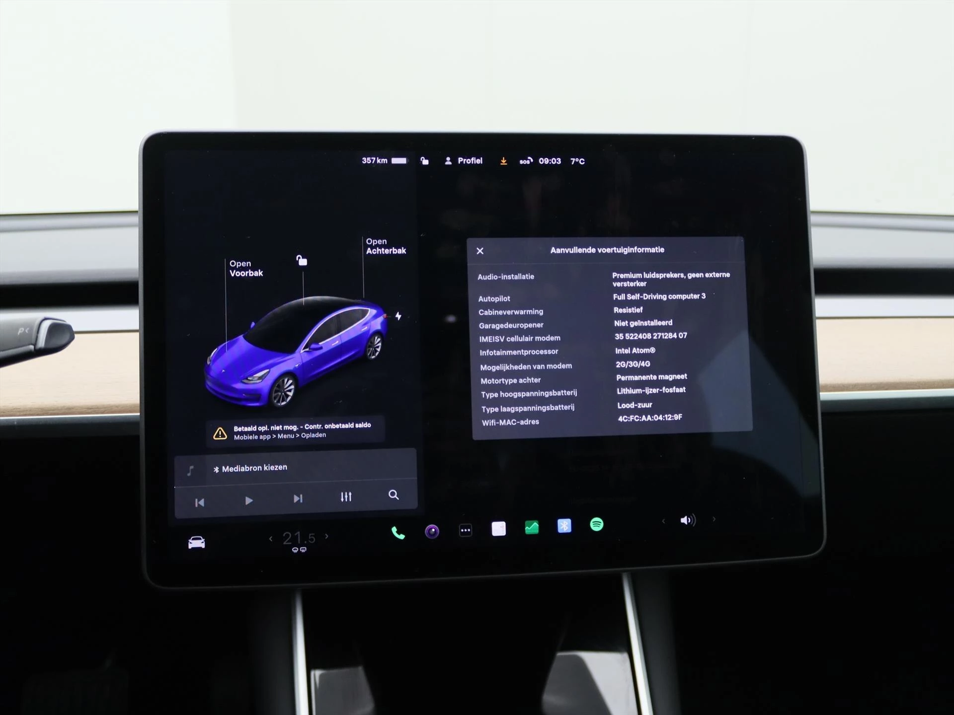 Hoofdafbeelding Tesla Model 3