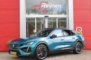 Hoofdafbeelding Peugeot 408 Peugeot e-408 GT AVANTAGE 58 kWh | PANORAMISCH SCHUIF/KANTEL DAK | ELEKTRISCH BEDIENBARE VOORSTOELEN | STOEL/STUUR VERWARMING | MASSAGE FUNCTIE OP DE VOORSTOELEN | FOCAL AUDIO SYSTEEM | ALCANTARA/LEDEREN BEKLEDING | 360° CAMERA | PARKEERSENSOREN VOOR + ACHTER | ELEKTRISCH BEDIENBARE ACHTERKLEP | SFEER VERLICHTING | KEYLESS ENTRY/START | 19" LICHTMETALEN VELGEN | DODEHOEK DETECTIE | ADAPTIVE CRUISE CONTROL | APPLE CARPLAY/ANDROID AUTO DRAADLOOS | DRAADLOOS TELEFOONLADEN |