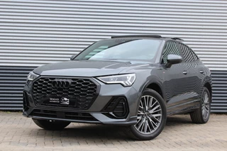 Audi Q3 Sportback 45 TFSI e 3x S-Line | Panoramadak| Black optik | Dode hoek | Stoelverwarming | Lane Assist | Drive select |