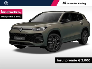 Volkswagen Tayron R-Line-Edition 1.5 eHybrid 204 pk 6 versn. DSG · Black style pakket · Trekhaak incl. aanhangermanoeuvreerhulp ‘trailer assist’ · Winter pakket ·