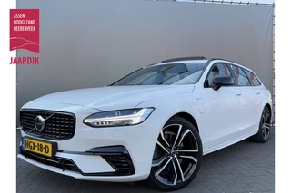 Volvo V90 BWJ 2021 2.0 T8 AWD 304 PK Inscription Exclusive AUTOMAAT / TREKHAAK / APPLE CARPLAY / ANDROID AUTO / NAVI / CLIMA / ADAPTIVE CRUISE / STOELVERW. / PANORAMADAK / KEYLESS /  ELEKTRICHE ACHTERKLEP / LEDER / CAMERA / ELEKTRICHE STOELEN / LMV / PDC