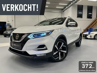 Nissan Qashqai 1.3 DIG-T Tekna +|Pano|Leer|360 Cam|Aut|Navi|