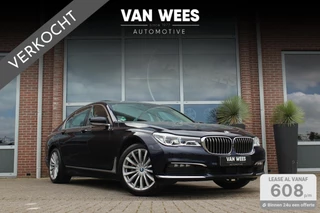 ➡️ BMW 7-serie 740i G11 High Executive | 2e eigenaar | Camera | Laser | Head-up | Dakraam | Harman-kardon | Trekhaak | 19 inch | Soft-close | Massage | 6 cilinder | 326 pk |
