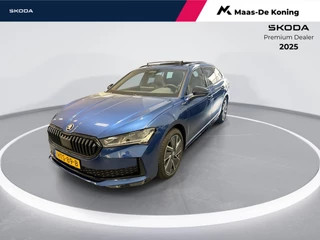 Skoda Superb Combi 1.5 TSI 204pk DSG PHEV Sportline Business · Panoramadak · Camera · Elek. Trekhaak · Massage · Elek.Voorstoel · 18'' Inch · Garantie t/m 01-07-2029 of 100.000km