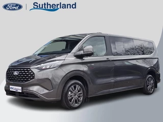 Ford Transit Custom Tourneo 340 2.5 PHEV L2H1 Titanium 233pk | 9pers | Vol Leder | Wegklapbare Trekhaak | Stuurverwarming | Prijs is incl. BTW BPM | Verlengde Fabrieksgarantie tot 05-2029