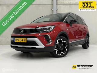 Opel Crossland 1.2 Turbo Ultimate Panodak HUD Navi Carplay Alcantara stoel & stuurverwarming