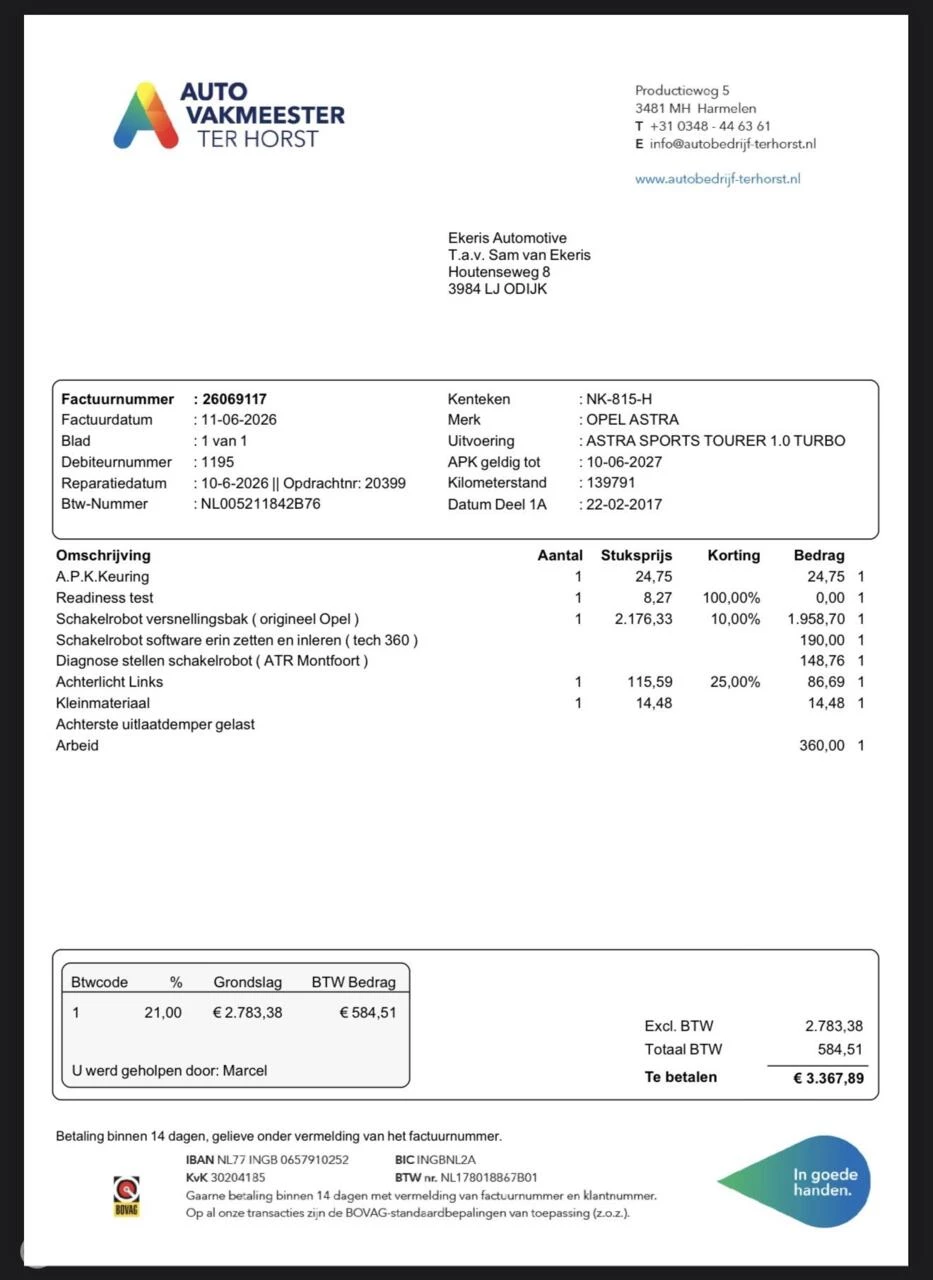 Hoofdafbeelding Opel Astra