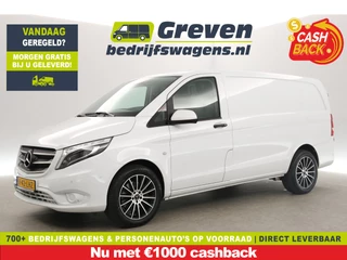 Mercedes-Benz Vito 119 CDI Lang | 191PK | Automaat | Airco | Camera | Cruise | Navigatie | Parkeersens. | Trekhaak | 18"LMV