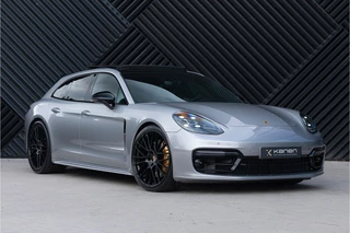 Hoofdafbeelding Porsche Panamera Porsche Panamera S E-Hybrid Sport Turismo ACC Pano Memory Luchtv. Headup 18weg Sportchrono Sfeer Alcant.Hemel