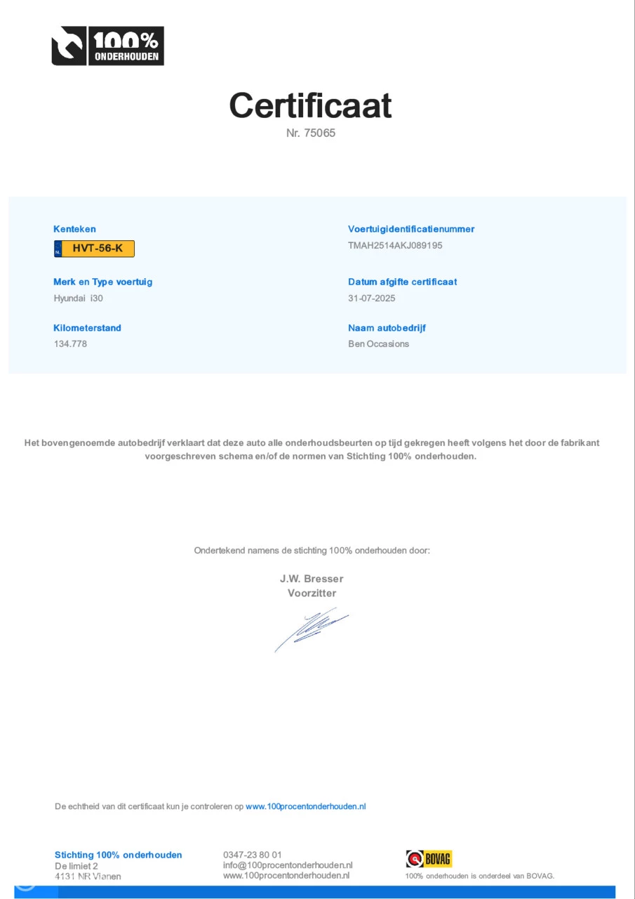 Hoofdafbeelding Hyundai i30