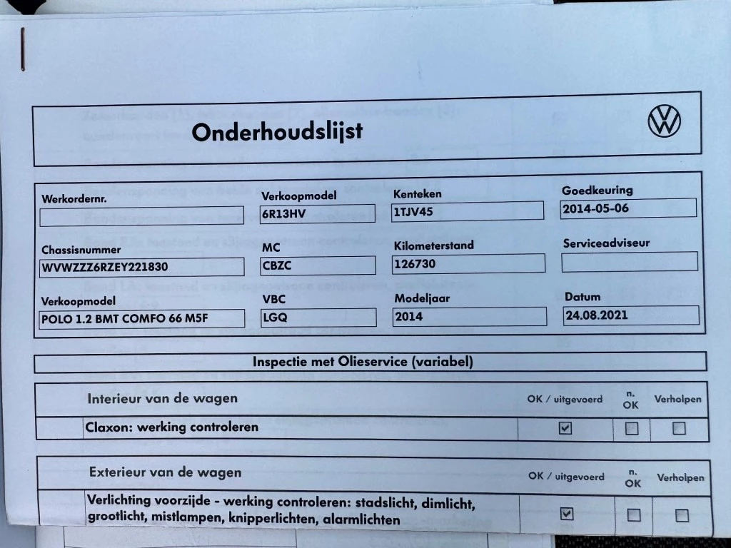 Hoofdafbeelding Volkswagen Polo