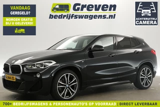 BMW X2 sDrive20i M-Sport 192PK Automaat Sfeerverl. Camera Clima LED 19"LMV Navi PDC Leder Stoelverwarming