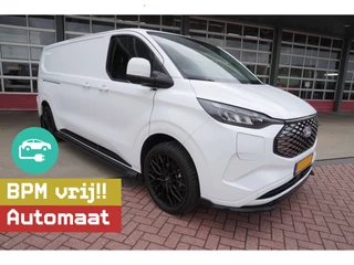 Ford E-Transit Cust. 320L L2H1 Limited 65 kWh 160KW/218PK Automaat met POWERPACK Nr. V029 | Airco | Cruise | Apple CP| 20"LM velgen | Trekhaak | Spoilers DEMO