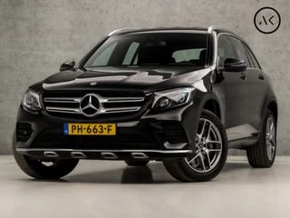 Mercedes-Benz GLC 350e 4MATIC Premium Plus 327Pk Automaat (NAVIGATIE, CAMERA, LEDER/ALCANTARA, ELEK SPORTSTOELEN, STOELVERWARMING, ACHTERKLEP ELEKTRISCH, LED KOPLAMPEN, TREKHAAK, ZWART HEMEL, NIEUWSTAAT)