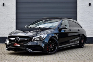 Hoofdafbeelding Mercedes-Benz CLA Mercedes-Benz CLA-klasse Shooting Brake AMG 45 4MATIC | Pano | Carplay | Keyless |