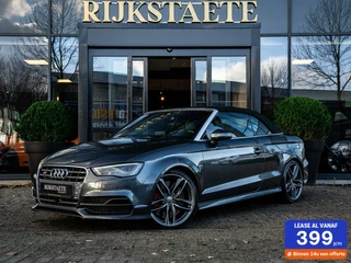 Hoofdafbeelding Audi S3 Audi S3 2.0 TFSI Quattro Cabriolet|RS3 UITLAAT|B&O|19''|ACC