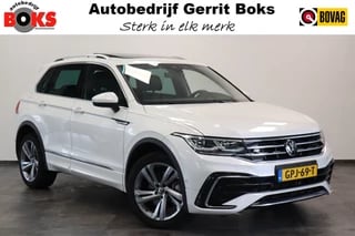 Volkswagen Tiguan 1.4 TSI eHybrid R-Line Business+ Panorama 19LMV Navigatie Cruise Control Vol Leder interieur.