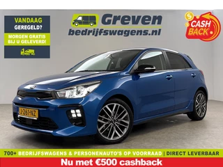 Kia Rio 1.0 T-GDi MHEV GT-Line | Camera l Stuur/Stoelverw. | Carplay | LED | Cruise | Parkeersens. l NAP