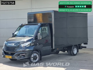 Iveco Daily 35C16 Automaat Laadklep Bakwagen Airco Camera Meubelbak Koffer Gesloten laadbak 19m3 Airco