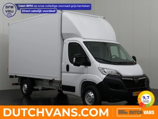 Opel Movano 140PK Bakwagen+Laadklep | Dakspoiler | 1046 KG Laden | Airco | Camera | Cruise | 3-Zits
