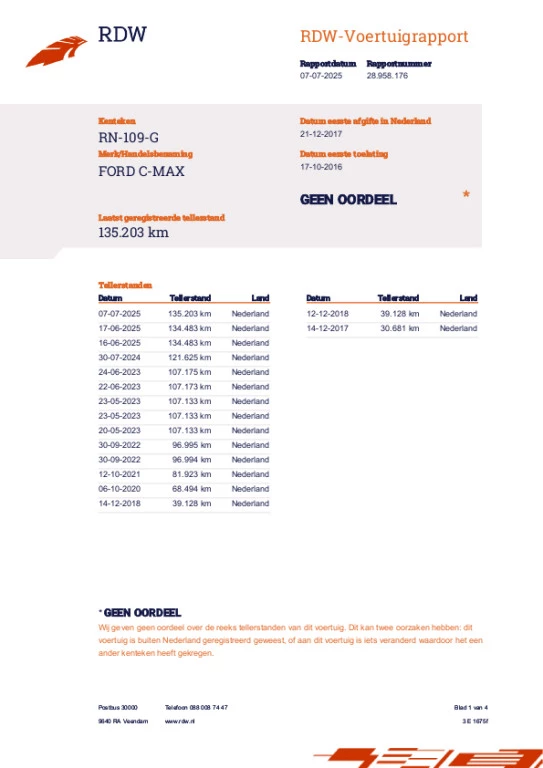 Hoofdafbeelding Ford C-MAX