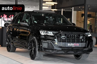 Hoofdafbeelding Audi Q7 Audi Q7 55 TFSI e quattro 3x S-Line. Pano, ACC, HUD, Memory, Leder, B&O, Stuurvw, Keyless, Camera, Matrix, Sfeer, 22''!