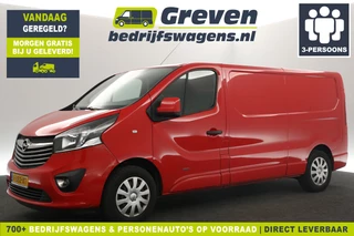 Opel Vivaro 1.6 CDTI L2H1 141PK Airco Cruise 3 Persoons Parkeersensoren Elektrpakket Schuifdeur