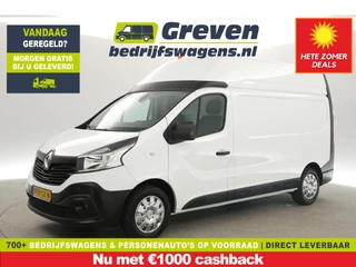 Renault Trafic 1.6 dCi T29 L2H2 | BPM VRIJ | Camper Ombouw | Airco Parkeersensoren Elektrpakket Stoelverwarming Schuifdeur
