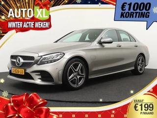 Mercedes-Benz C-Klasse 180 157 PK Aut. AMG-Line Digi.Dash Camera Dodehoek 18'LMV 1k