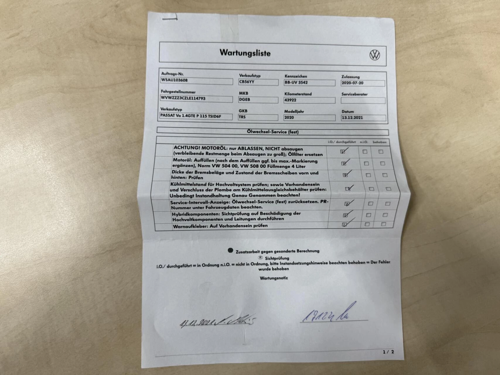 Hoofdafbeelding Volkswagen Passat