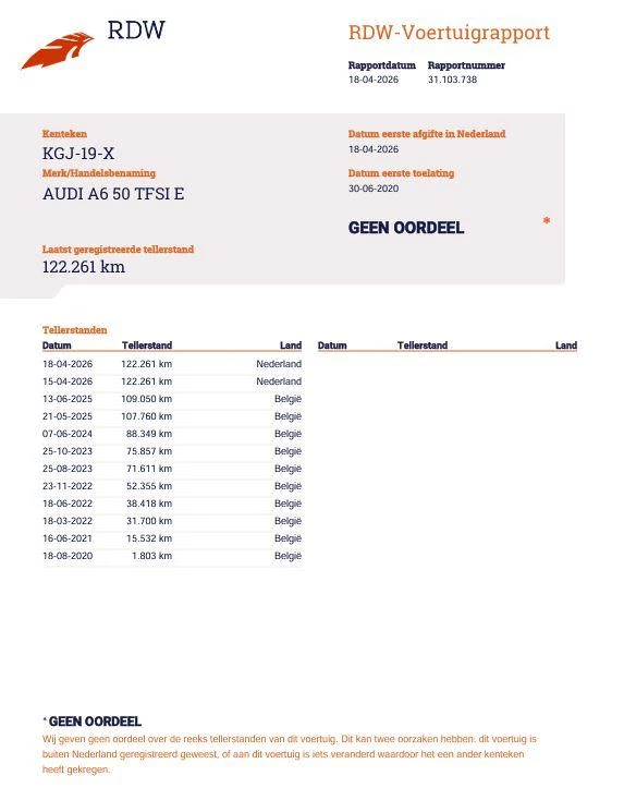 Hoofdafbeelding Audi A6