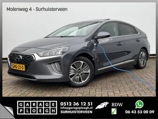 Hyundai IONIQ 1.6 GDi PHEV Premium Leder stuur verw stoelkoeling Cam Cruise Apple Carplay! Plug-in