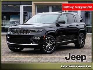 Hoofdafbeelding Jeep Grand Cherokee Jeep Grand Cherokee 4XE 2.0 SUMMIT RESERVE 4x4 Aut. / 3000kg Trekgewicht / DIREKT LE